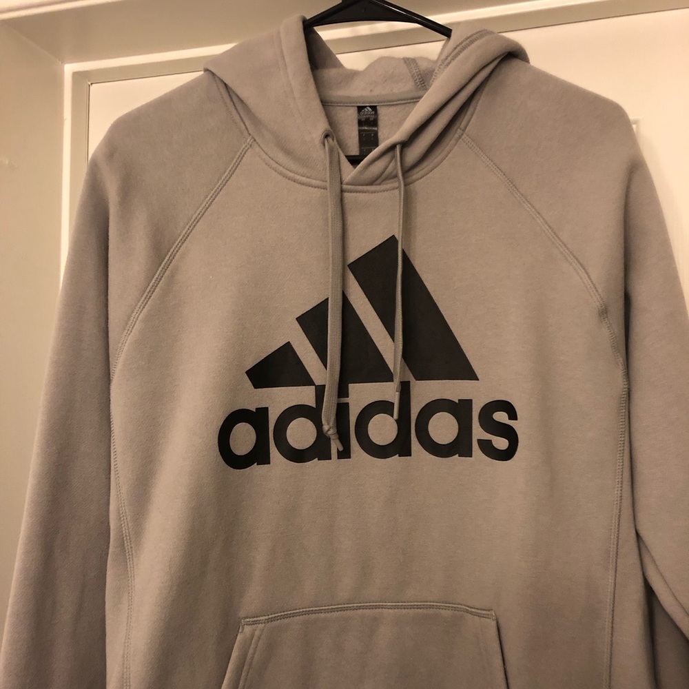 Adidas logo hoodie
